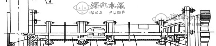 NL立式泥漿泵結構圖